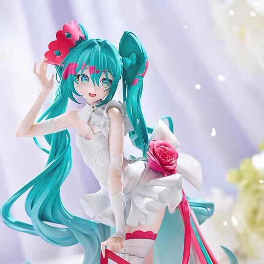 初音未来手办模玩 这个好可爱OWO！每次看到好看的都想买，看看钱包👛想哭QAQ