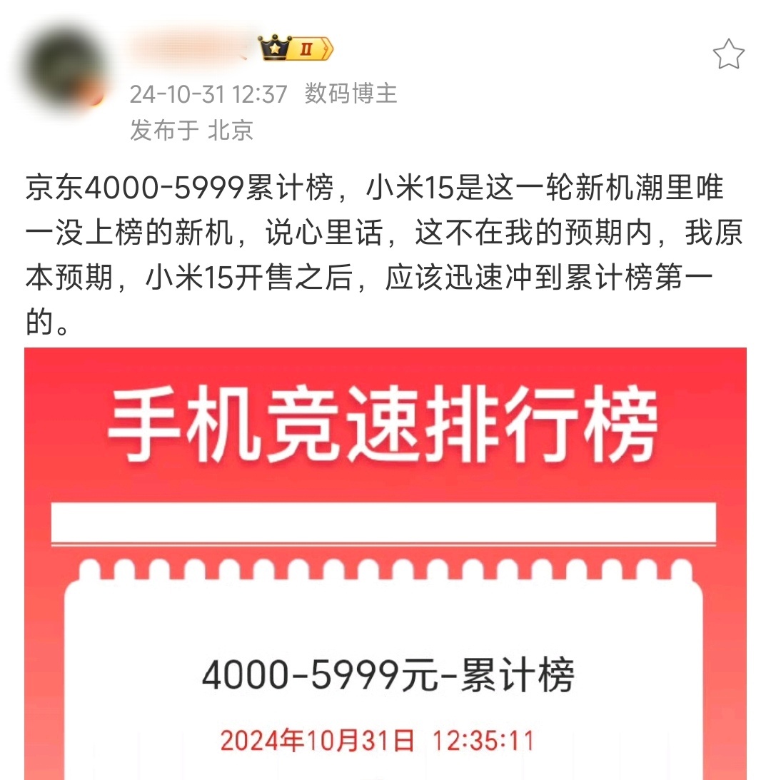 在写各家今年新机的稿子，写到小米15的准备找一波素材，结果在我截图文件夹里找到这