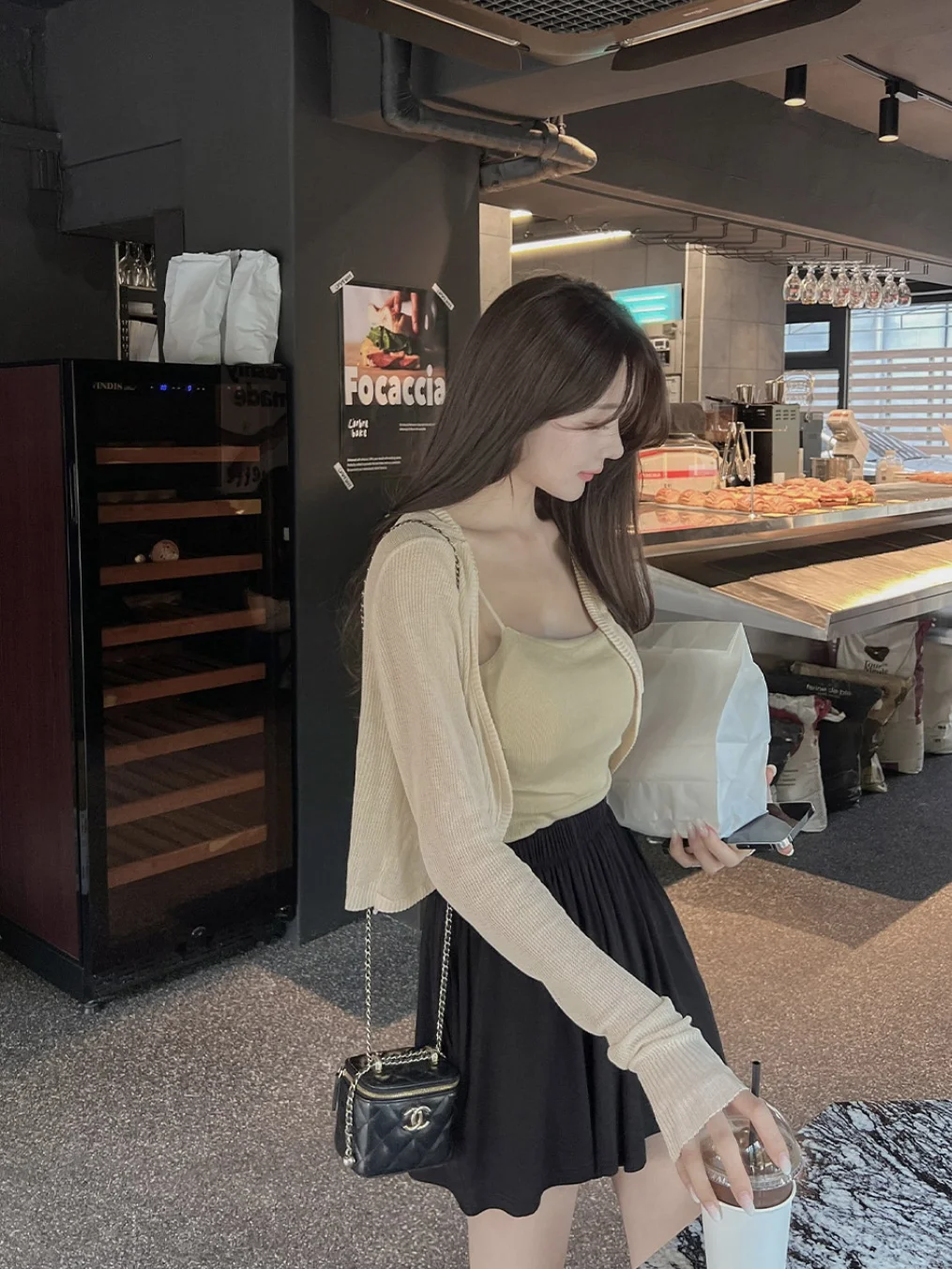 韩国欧尼🇰🇷简约纯欲穿搭