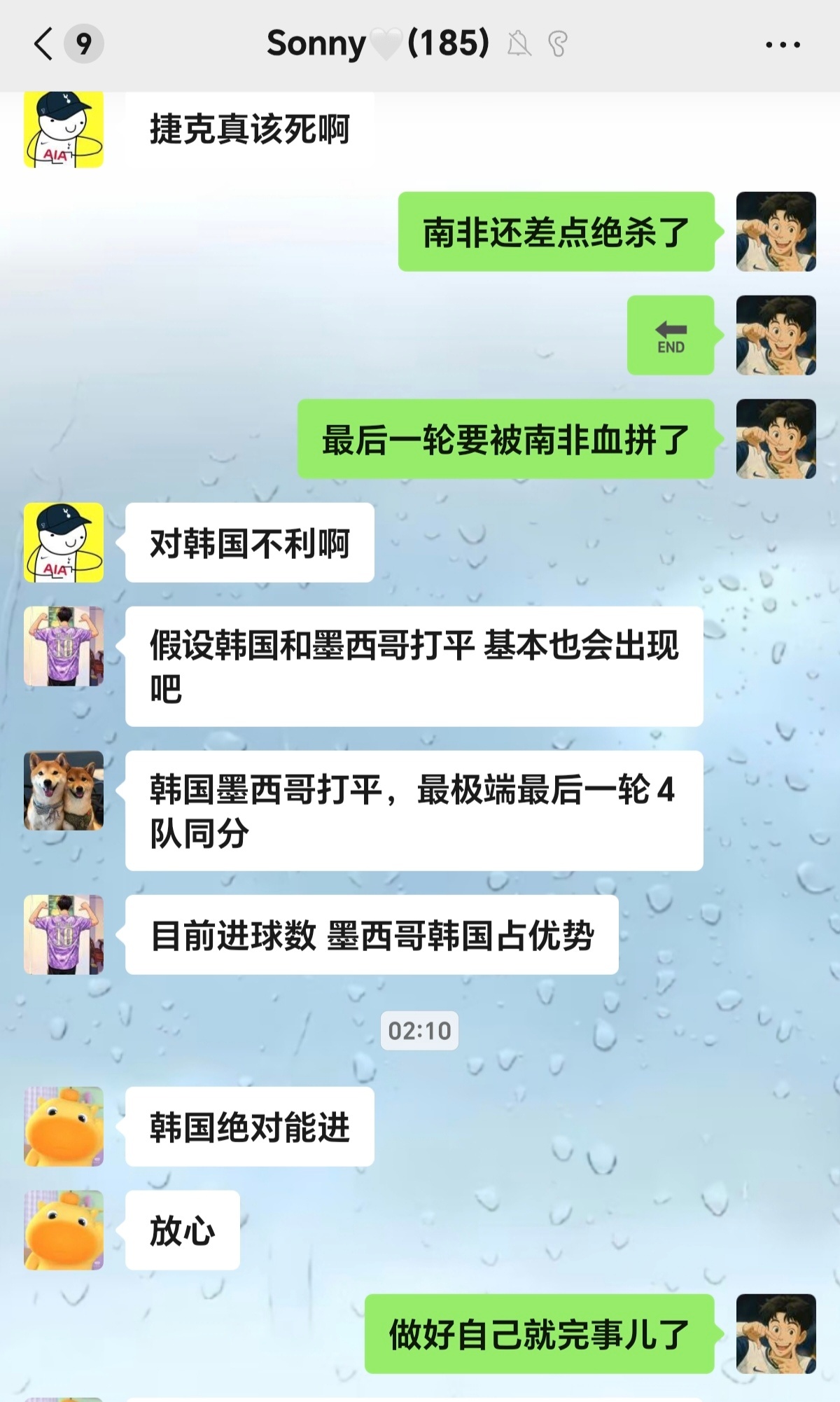 想不到第二轮刚开踢就已经开始算分了