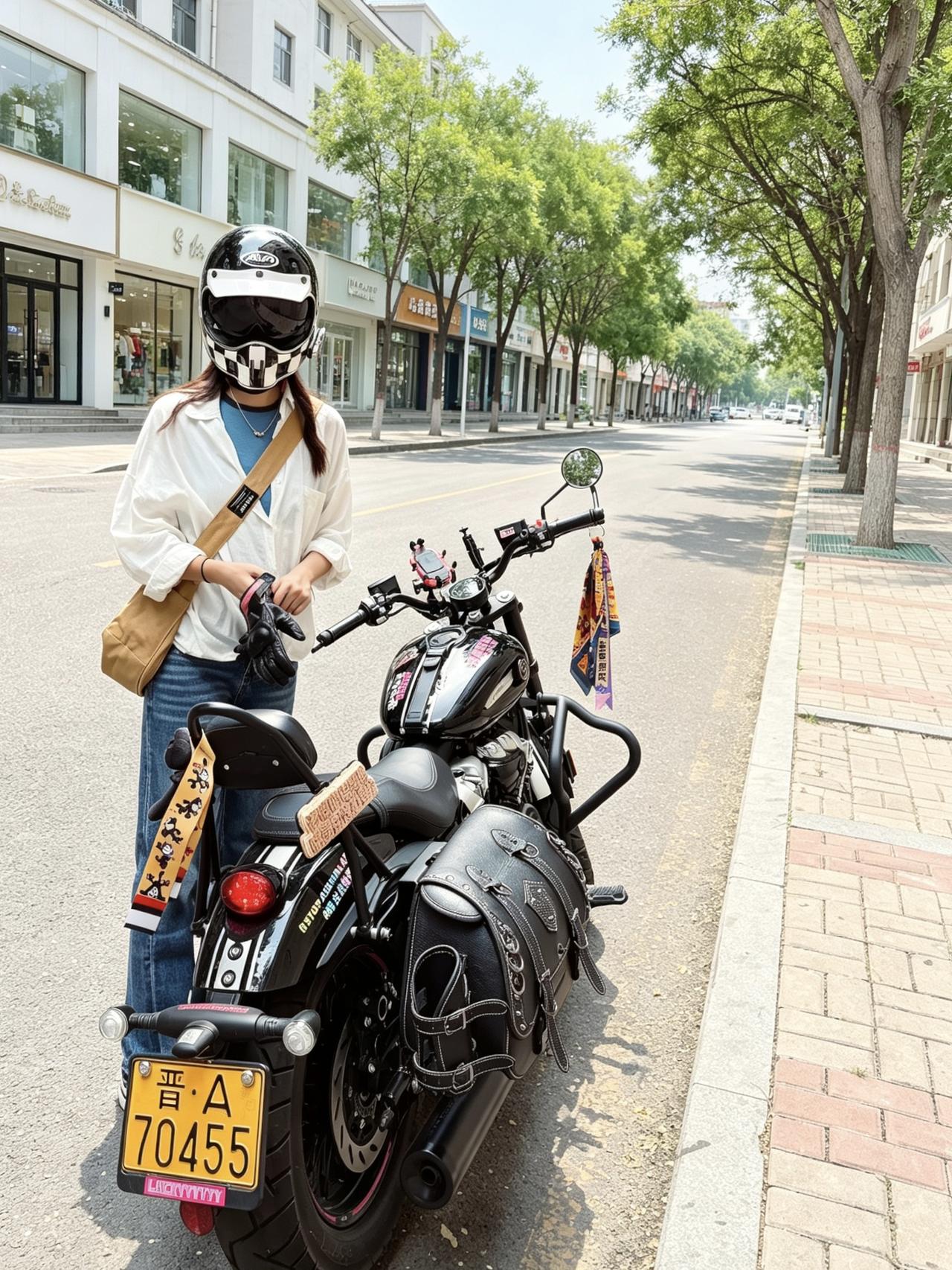 中年少女的解压方式：没事就骑出来溜车【来自懂车帝车友圈】