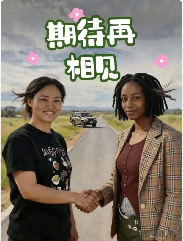 红玲姐和菲利斯分别之际，
那一句“期待下次再见”
满含着不舍与期待，
想来她们很