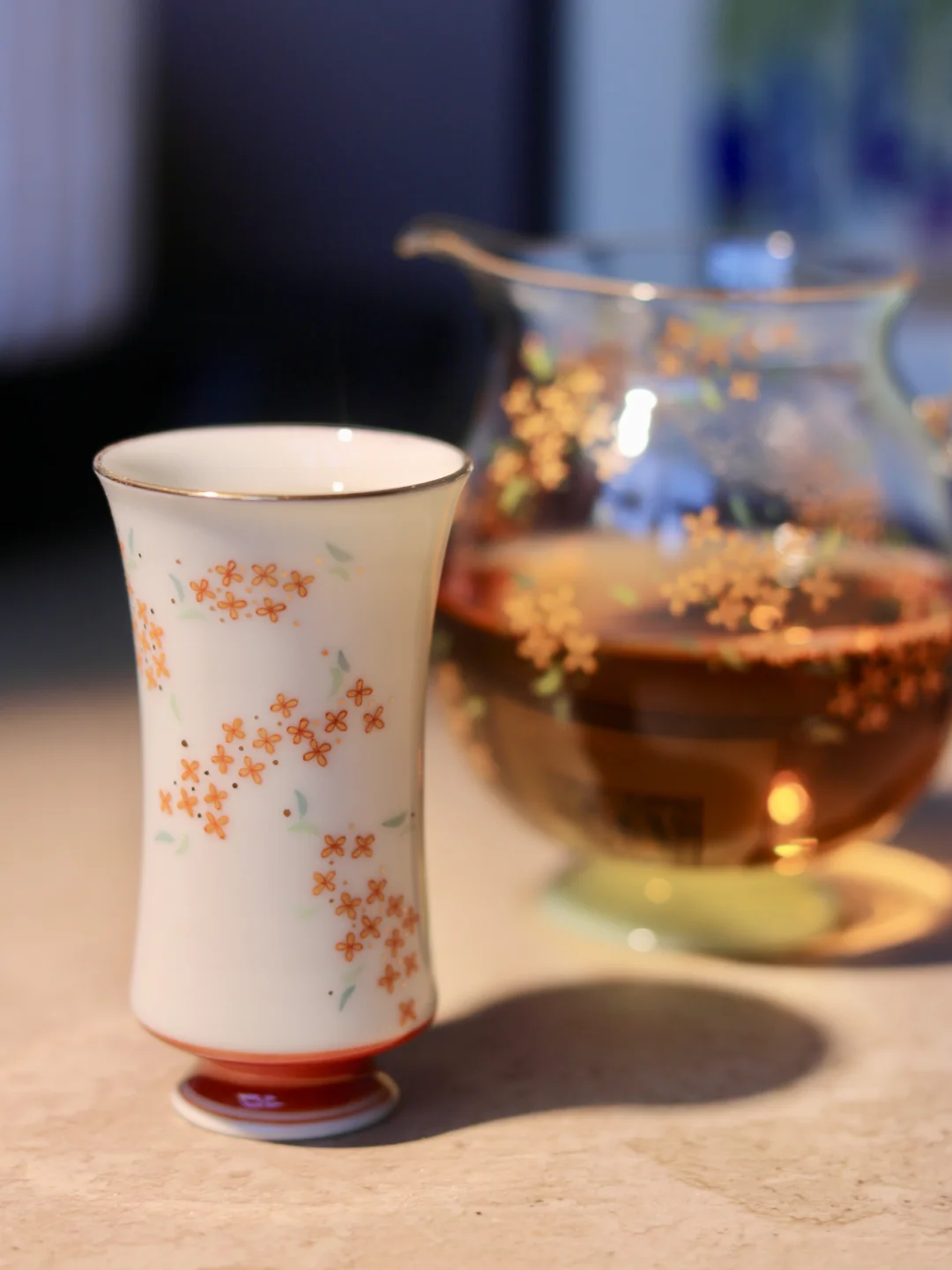 手工原创｜金桂花点金闻香杯～