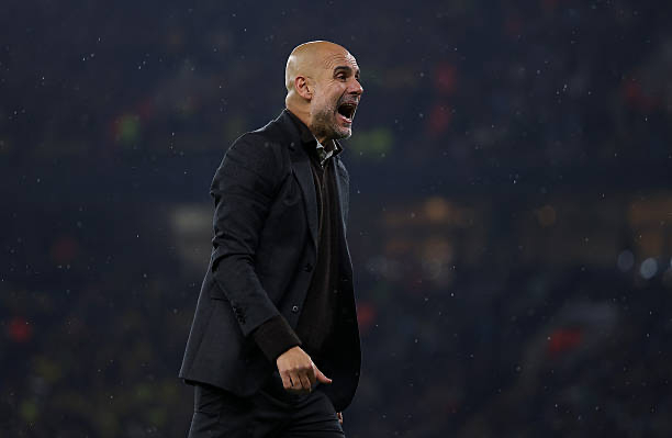 欧冠联赛阶段第4轮曼城4:1多特蒙德，这是瓜4爷执教生涯的第999场比赛第二波[