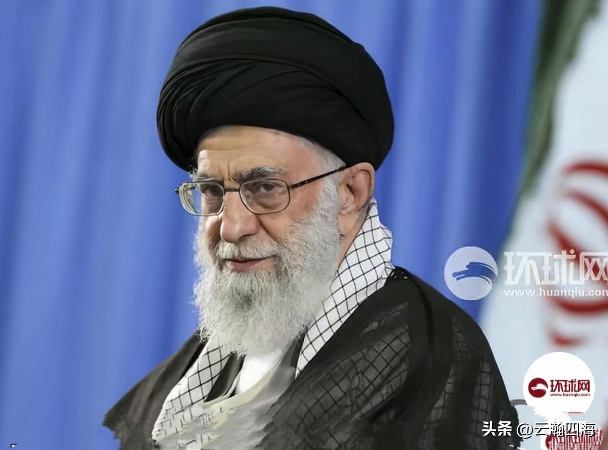 此照片是哈梅内伊！伊朗的最高领袖被炸死了！看消息知道的。伊朗宣布40天哀悼！炮弹