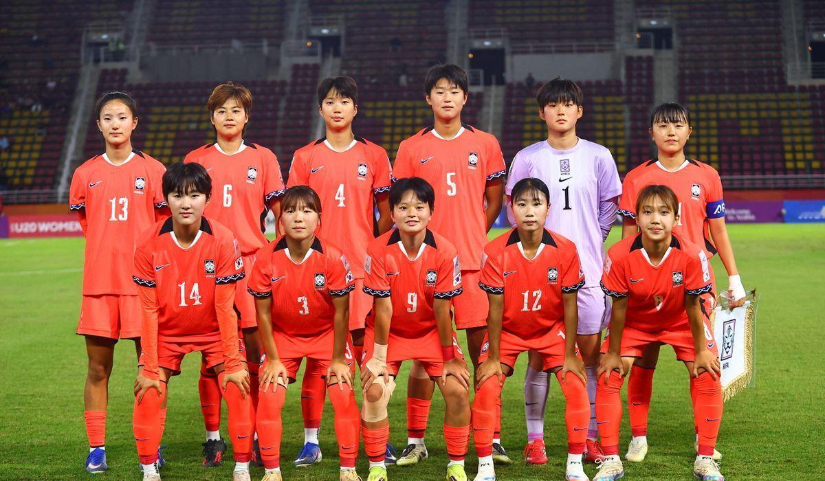 U20女足亚洲杯一夜四强全部落位！
韩国2-1加时突围，澳大利亚0-3被淘汰！