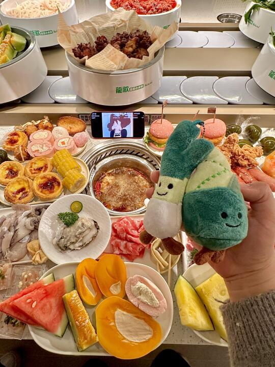 青岛！万象城新开！一人食自助！敲可爱！！