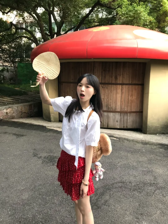 他说我今天好漂亮