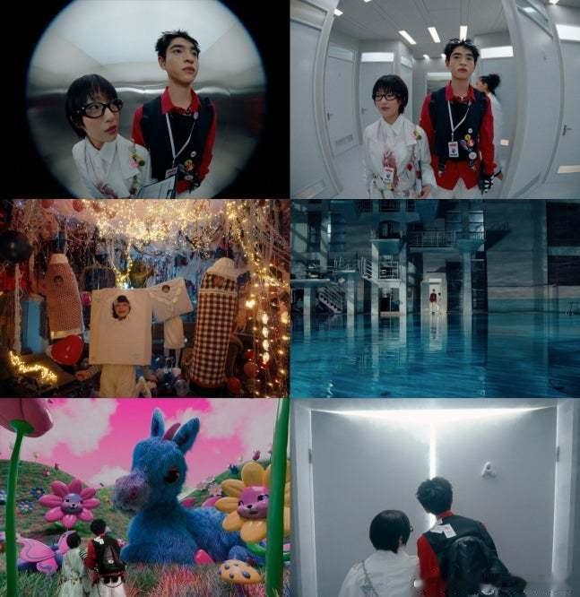 ADOR于25日公开了新宣传片，在保持“All Doors One Room”的