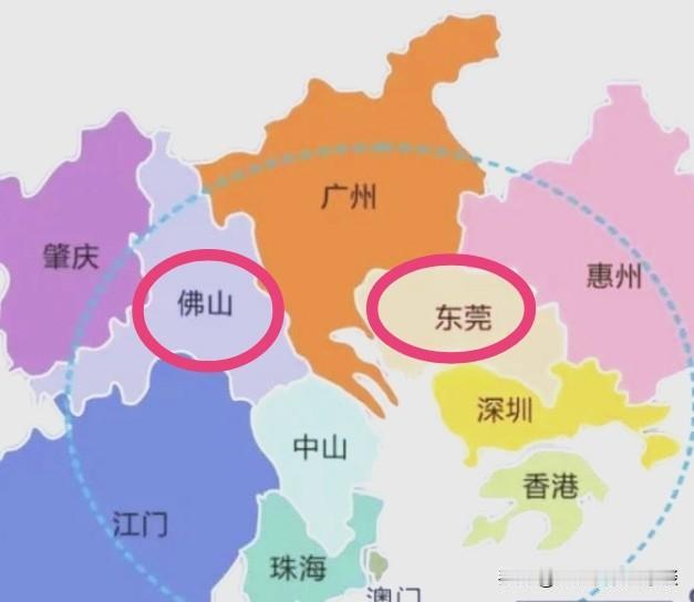 为何东莞的经济始终追不上佛山？大家可了解其背后的深层原因？

众所周知，佛山紧邻
