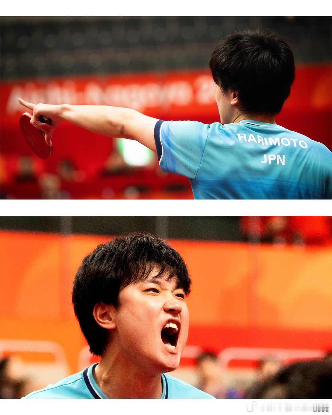 2026亚运会张本智和 260924 男团金牌  TeamJapanJOC祝贺王