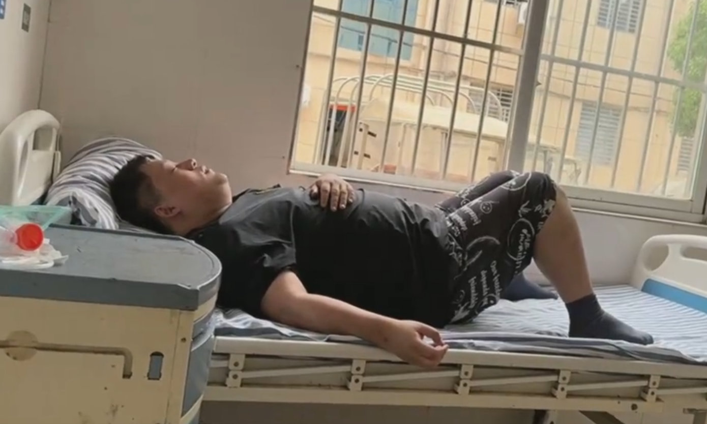 #kid三级高血压住院##Kid住院# 老头杯逞罚险些出大事！自罚养牛kid血压