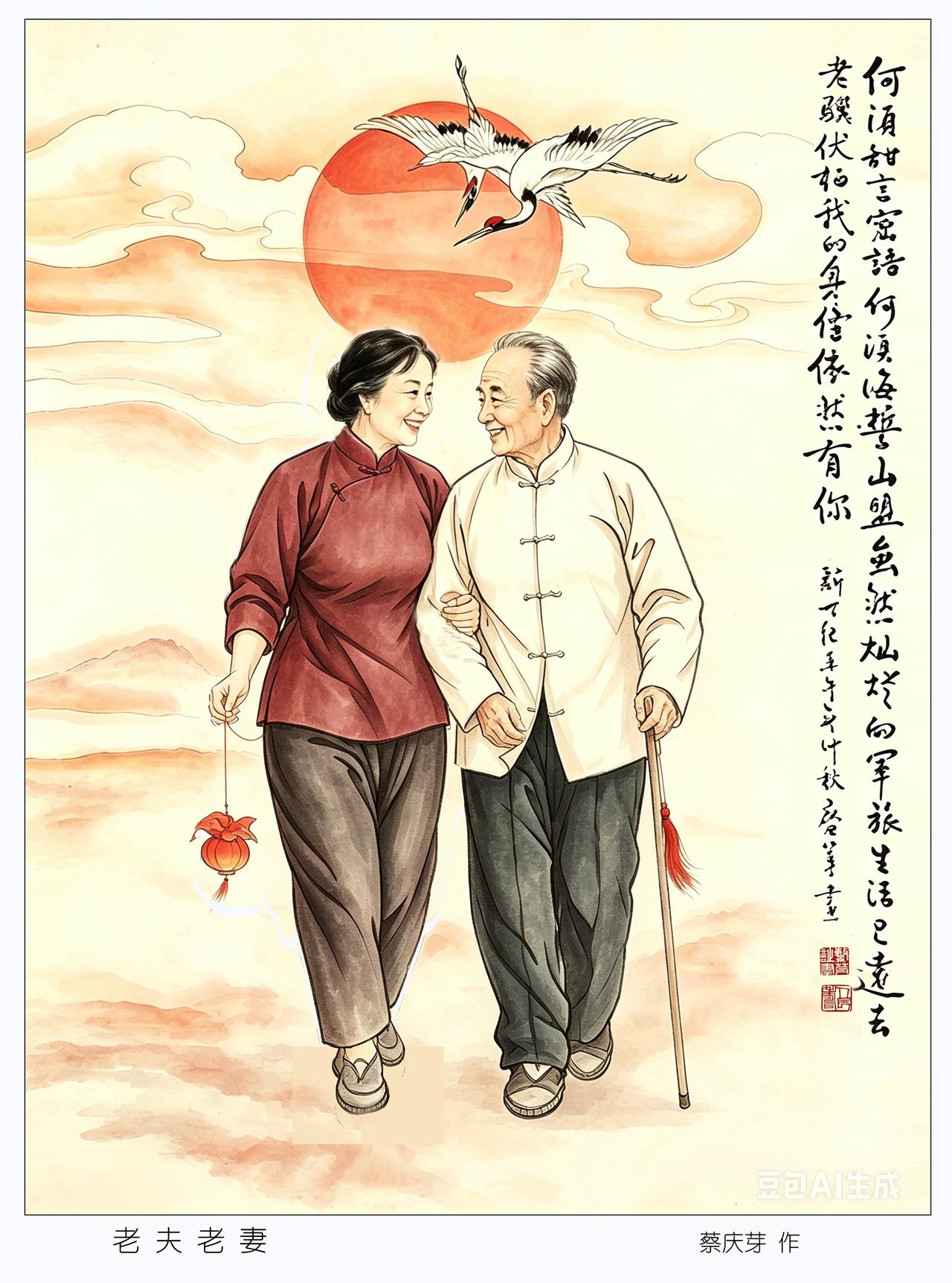 永恒的爱             

没有年轻人的甜言密语， 
没有年轻人的海誓