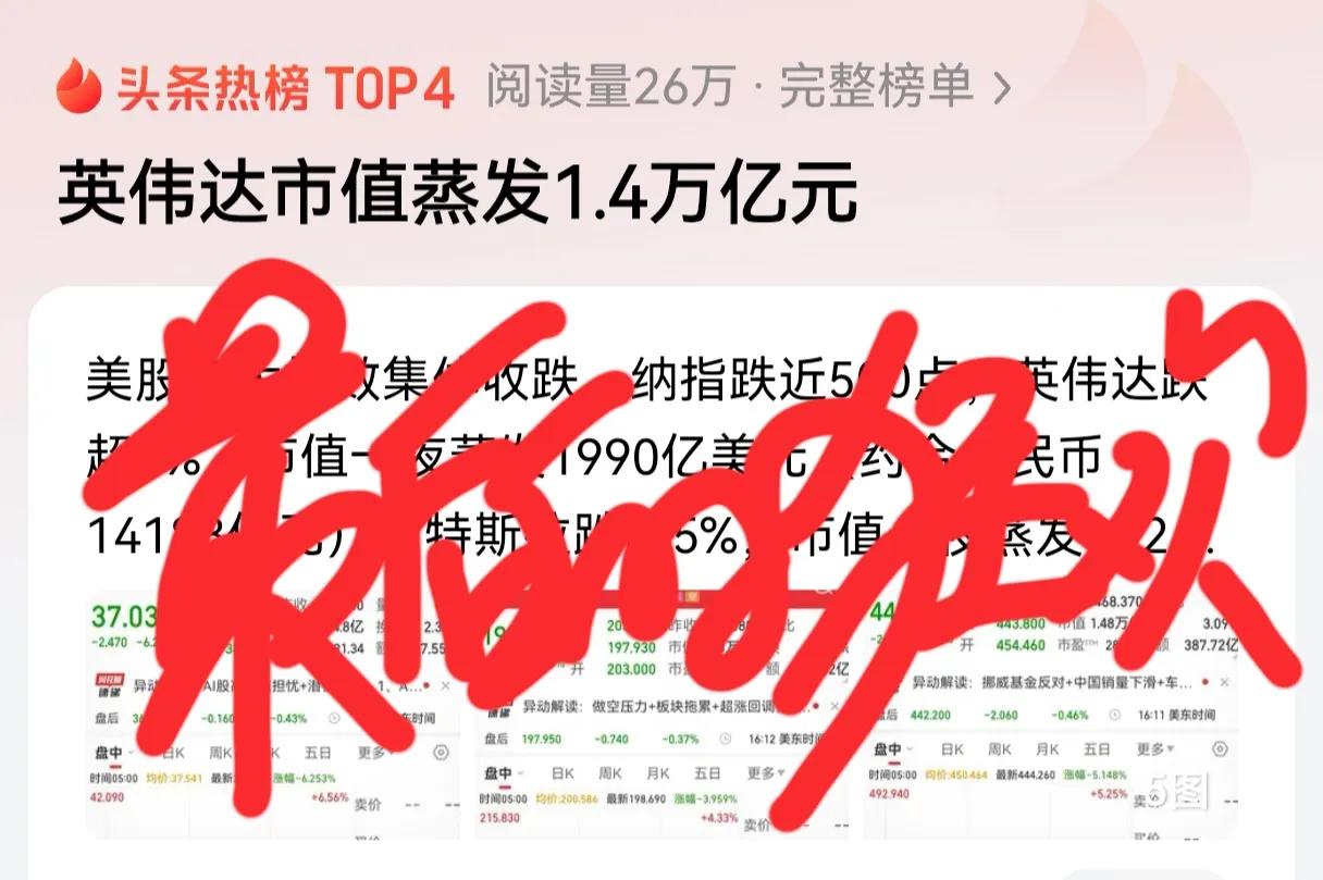 英伟达股价高高在上，雪球已经足够大，可能还会继续变大，但风险已经很大，随时都可能