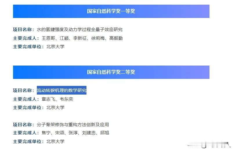 实至名归！韦东奕斩获国家自然科学二等奖，潜心深耕终迎硕果！

 
近日，2025