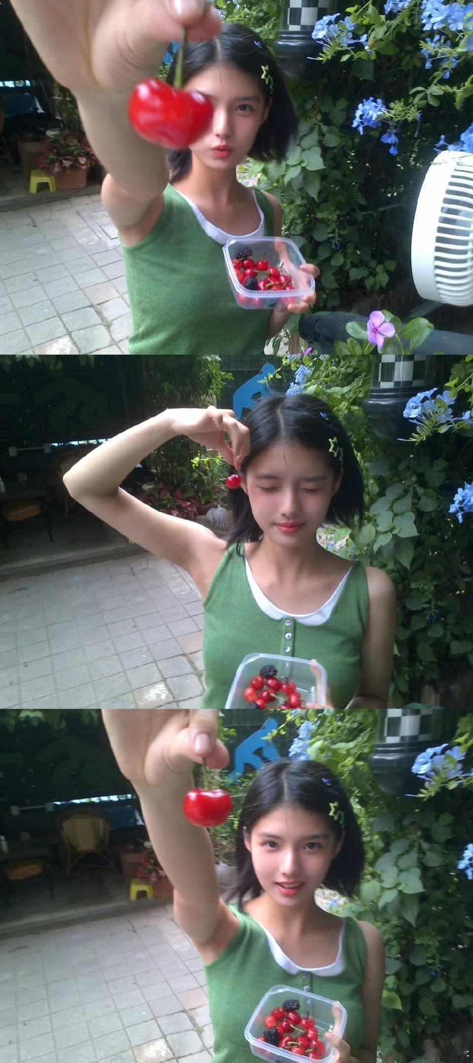 50块手机拍的艾米妈呀 感觉这50块的手机要火艾米你美！！！ ​​​