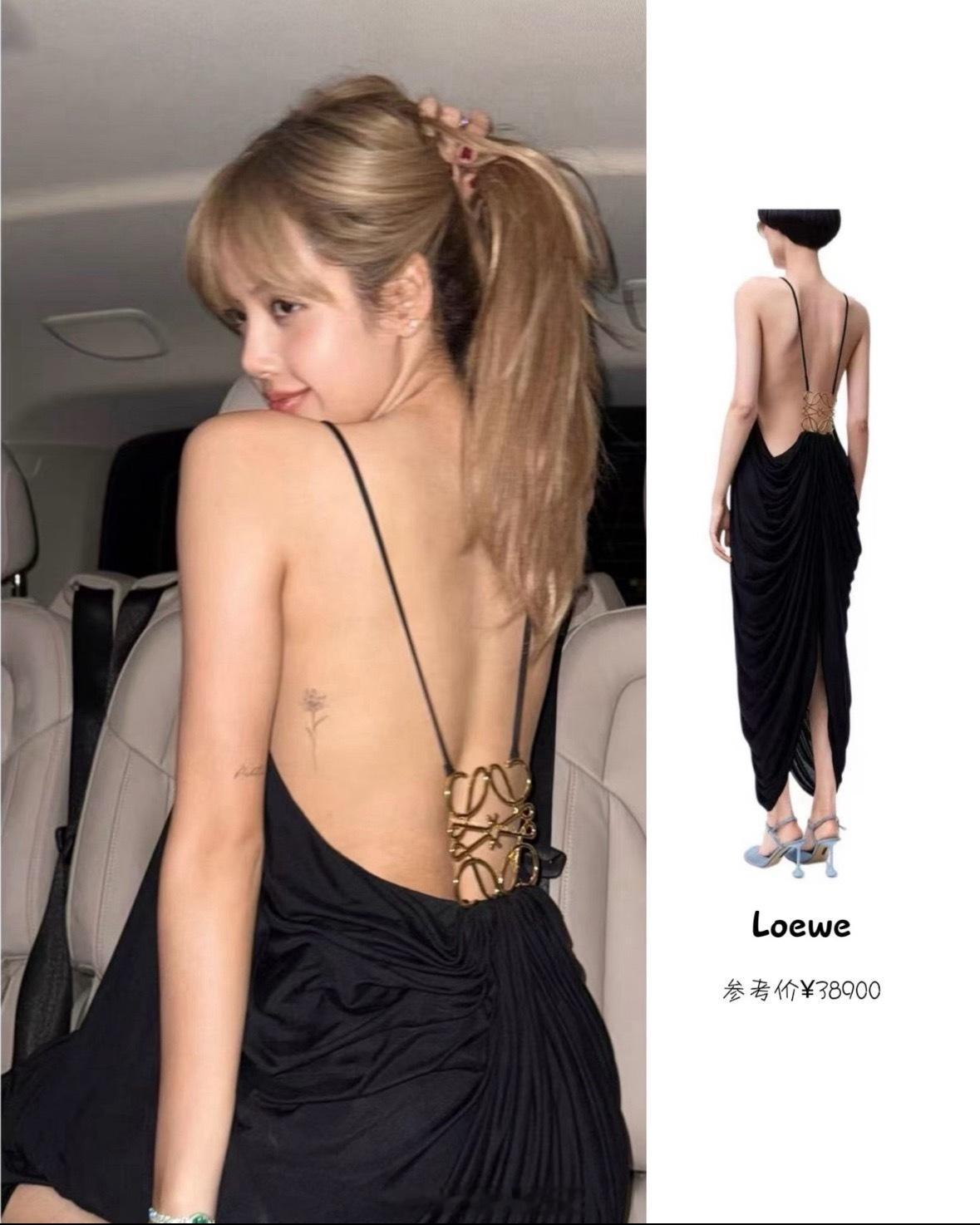 Lisa的夏日度假look同款行走的衣架让人眼前一亮 