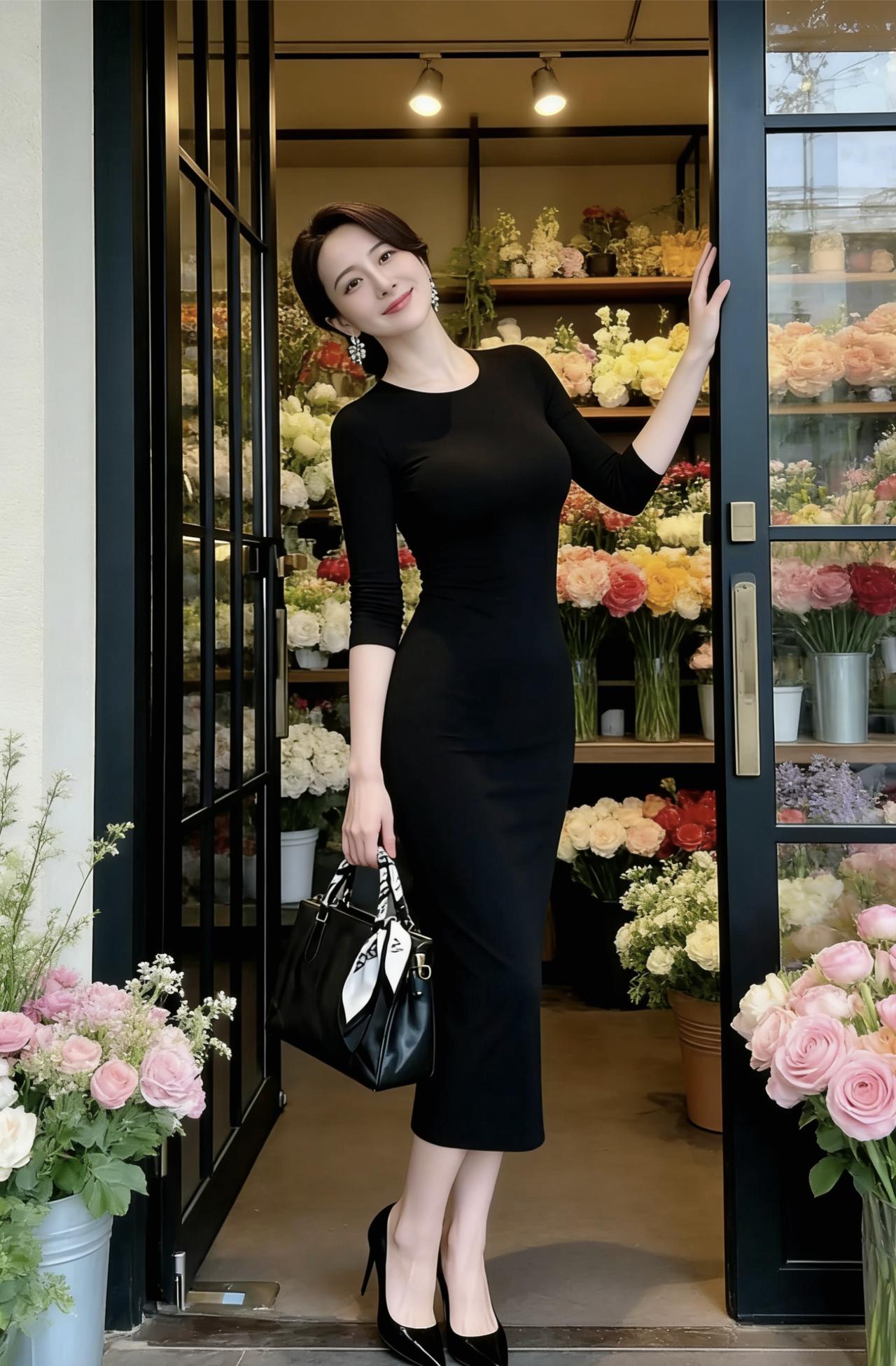 什么样的穿搭可以成为气质女神?
长裙搭配高跟鞋，长发披肩，优雅从容，这样的搭配就