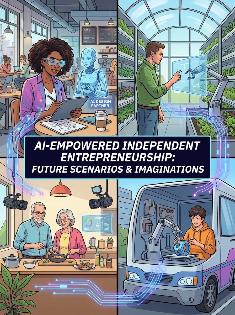 AI时代创业难在哪 很多人觉得： AI时代，一个人就能创业，是巨大利好。 但真正