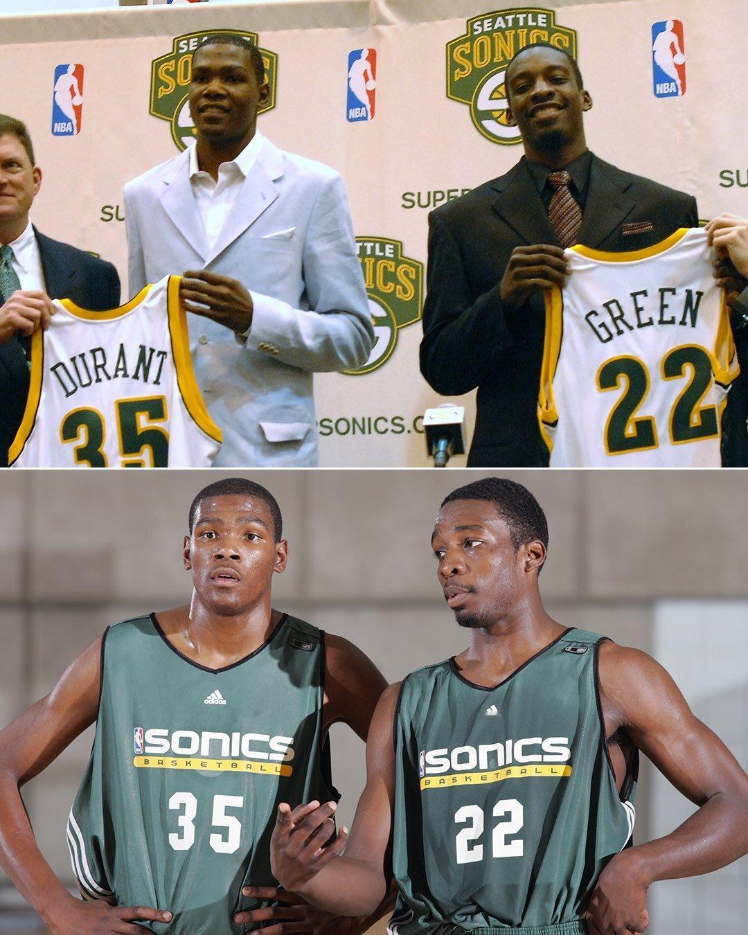 等等，杜兰特 格林又同队了？nba ​​​