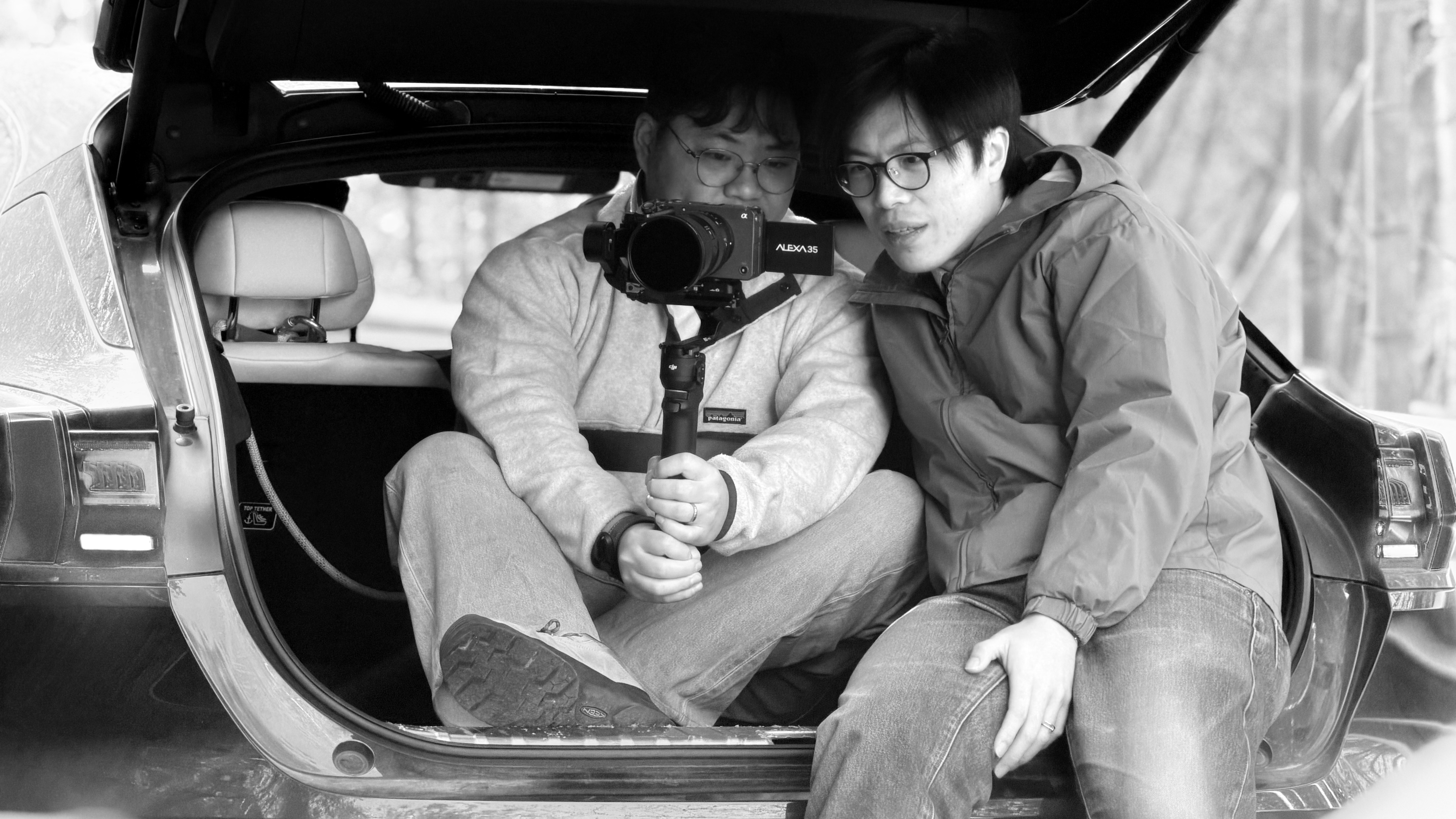 今天跟着拍节目 汽场全开