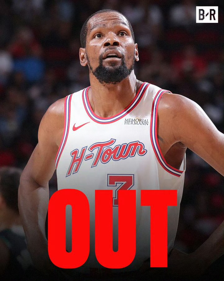 杜兰特估计会缺席G4的比赛 火箭的报道是 他现在脚踝扭伤并伴有骨挫伤湖人可以轻轻