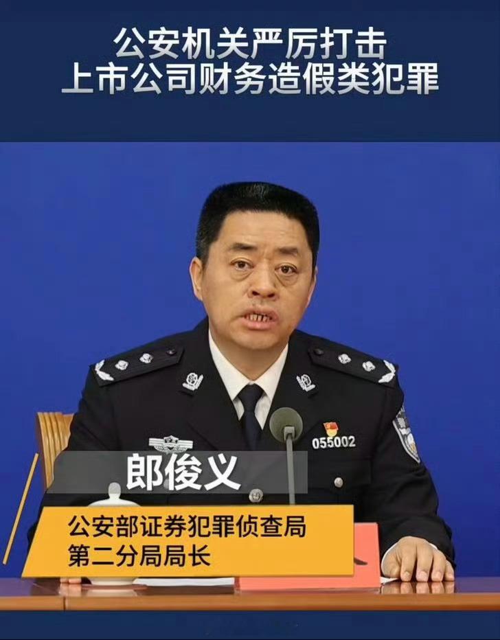 公安部宣布将严厉打击上市公司财务造假！