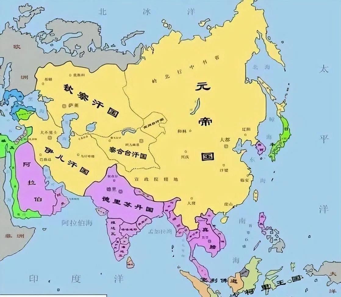 元朝最大的贡献就是将云南纳入了中华版图。云南这块地方在唐朝叫南诏，在宋朝叫大理，