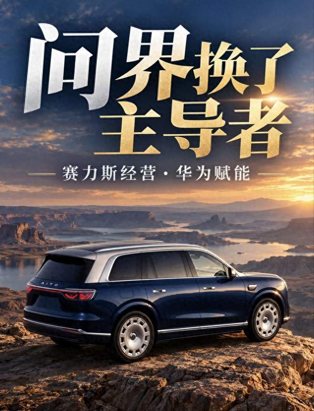 华为退后，赛力斯掌舵问界！金字招牌淡了，40万的车还卖得动吗？