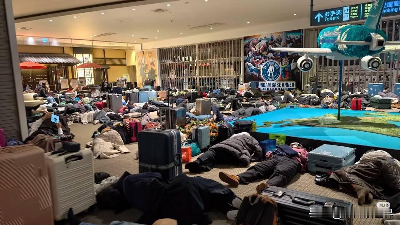 1800名游客被困北海道机场，闹着要“包机”回国这件事。可调查下来让人脊背发凉：