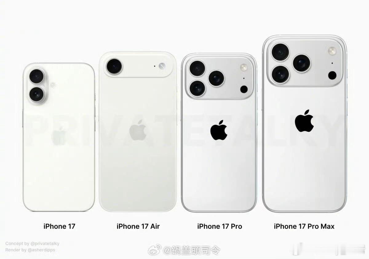 iPhone17ProMax最新机模iphone17 就摄像头的这一个变化应该可