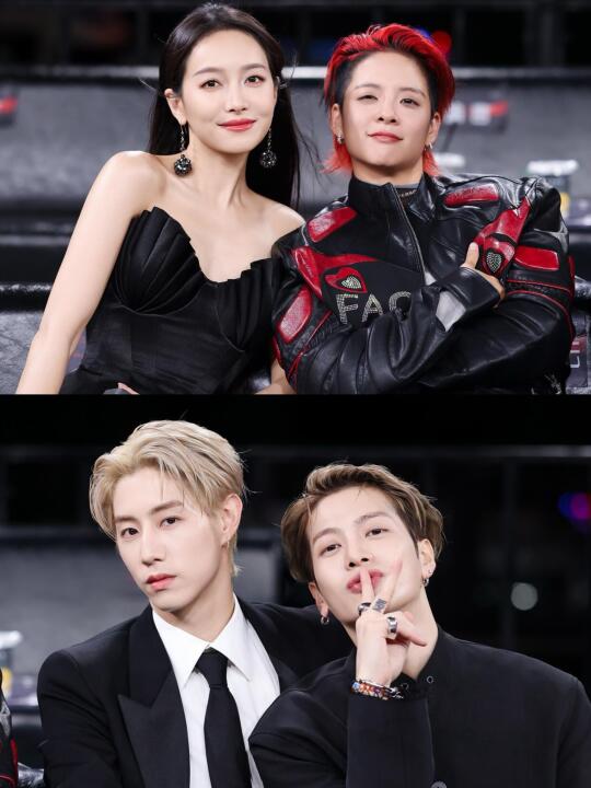 宋茜 Amber&王嘉尔段宜恩合照！！