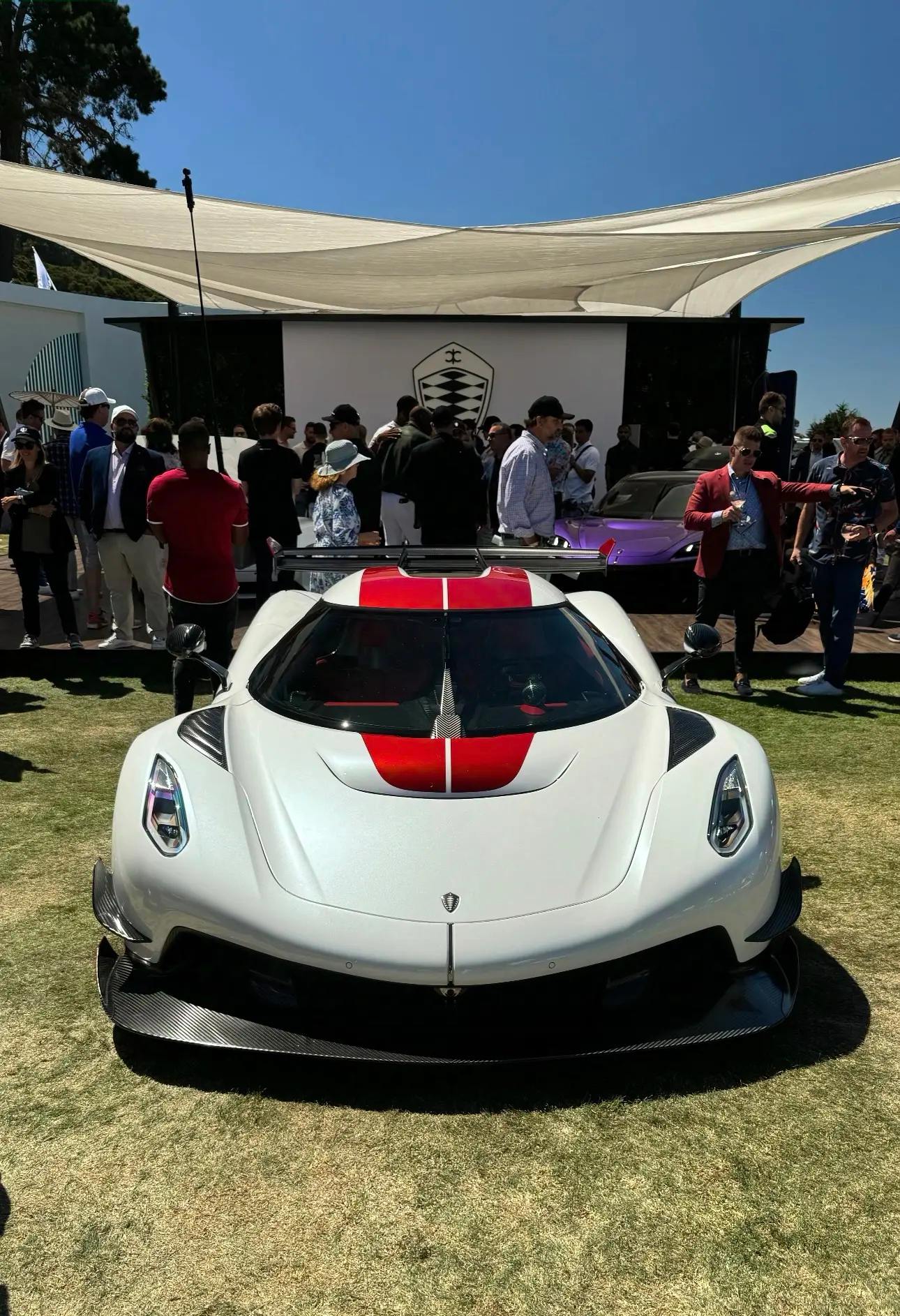 Koenigsegg Jesko Attack(美规) 珍珠白漆面+辣...