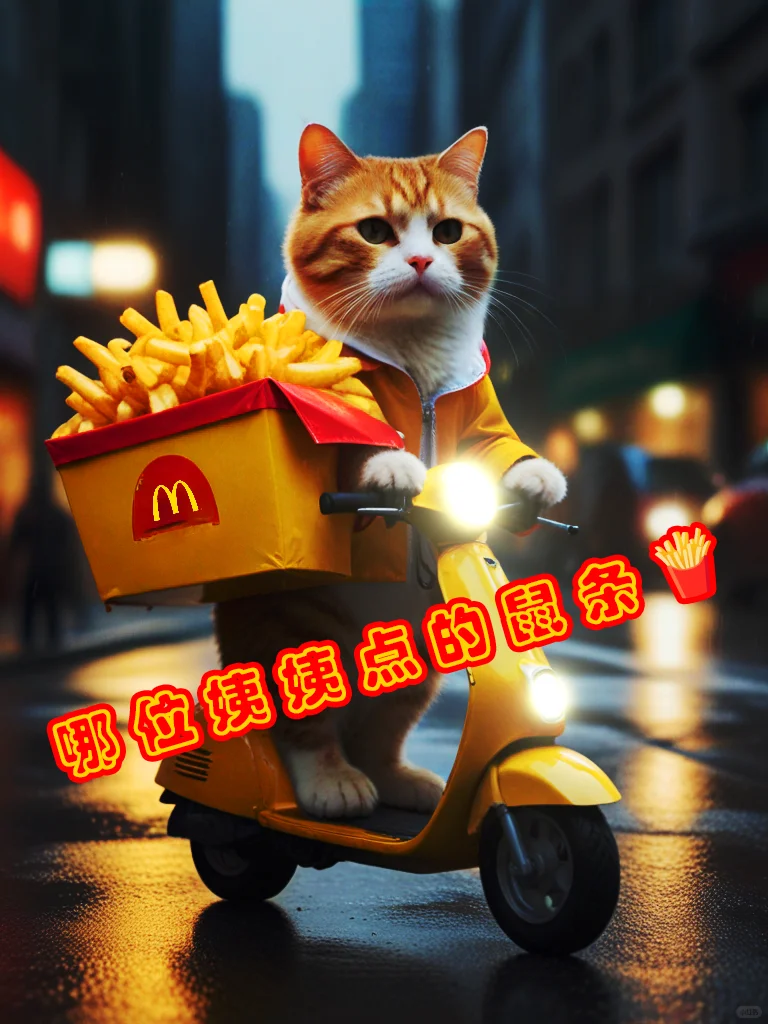 哪位姨姨点的鼠条🍟