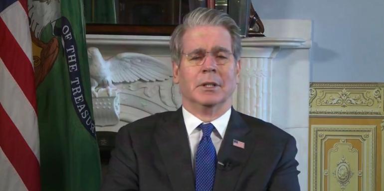 美国财长贝森特（2月11日）今天发文说：“由于特朗普总统与中方之间的相互尊重，中