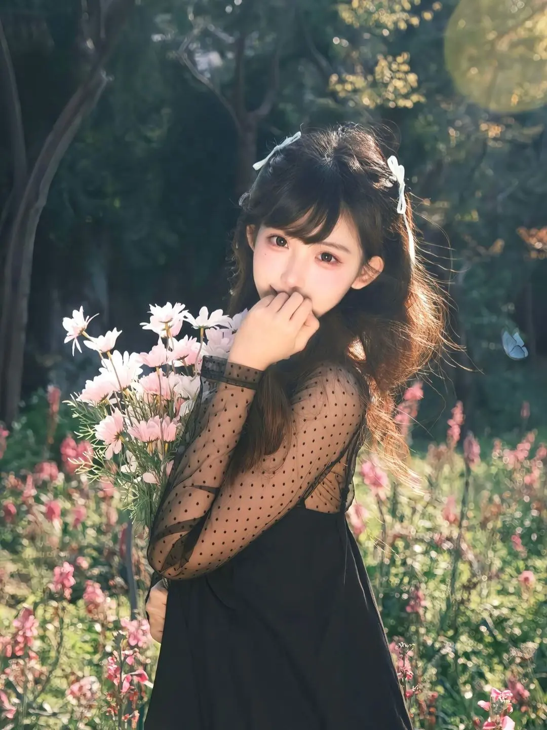 没关系晒出春日清透感 少女感 清纯美女 纯欲天花板 春日氛围感