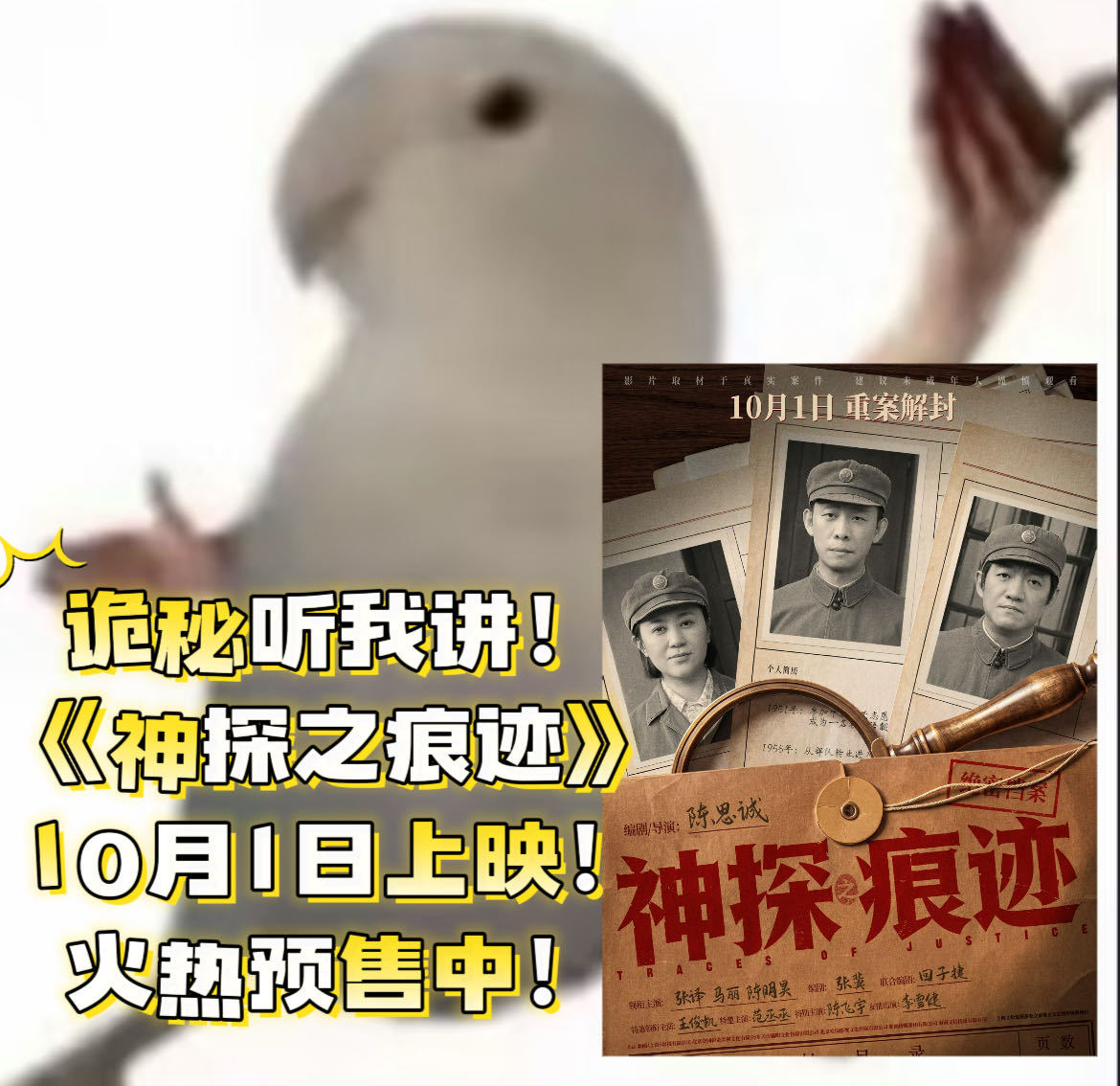 神探之痕迹再现真实刑侦现场可以买票进场！《神探之痕迹》真实案件改编，张译马丽陈明