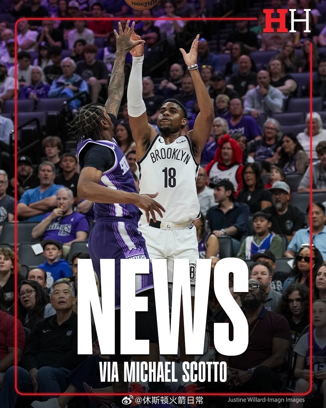 篮网与马拉奇·史密斯续签一份10天短合同 