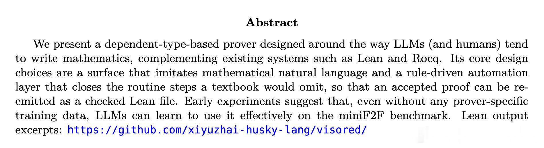 [LG]《Visored: A Controlled-Natural-Langu