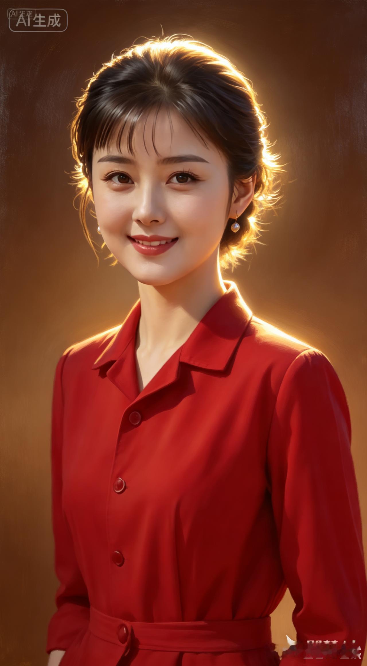 七言绝句 
 
容颜如玉韵如兰，眼含幽思意千般。
愿作清风常相伴，朝夕相守共清欢
