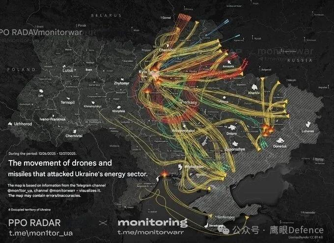 烽火问鼎计划 圣诞节刚过完，俄罗斯军队就再次对乌克兰发起了新一轮大规模空袭，12
