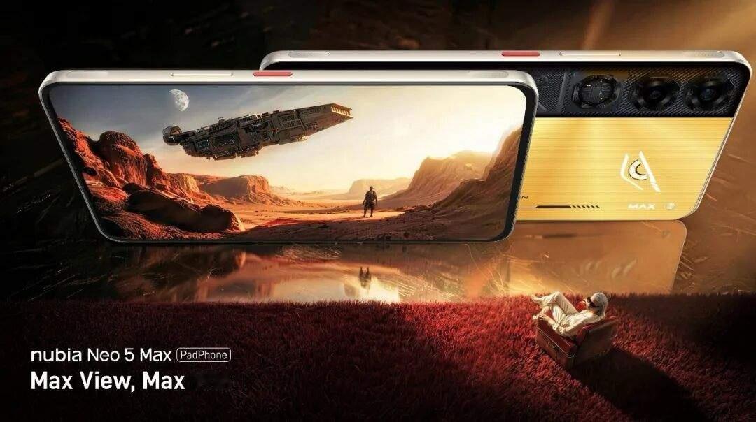 这个PadPhone概念有点意思。努比亚Neo5 Max，大屏+超大电池，还有实