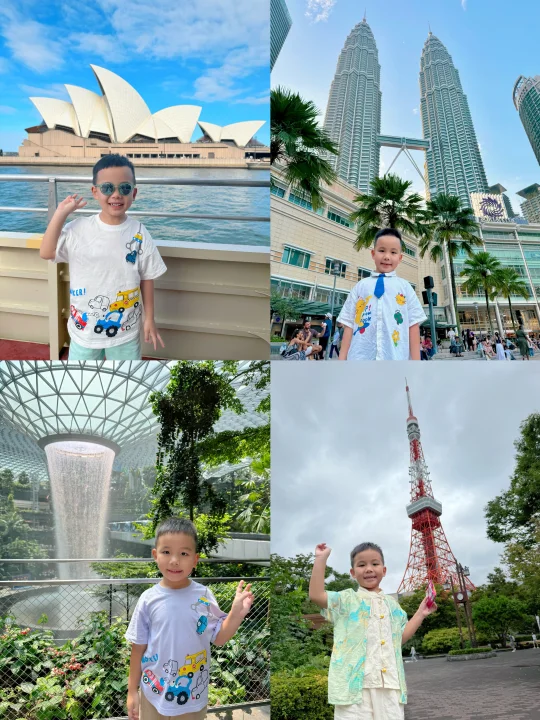 一年5国亲子游：把童年写成流动的地球仪‼️