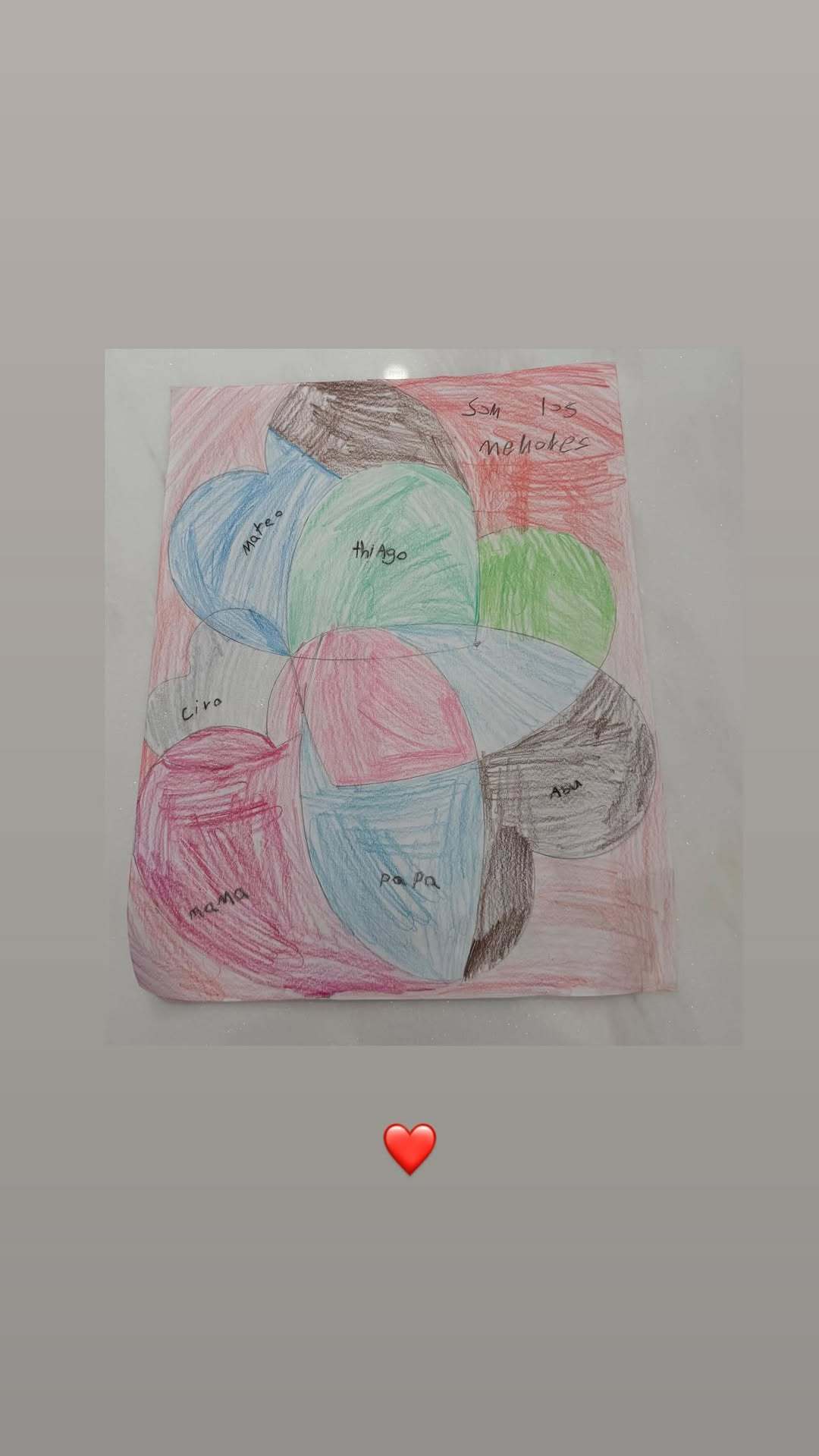 情人节，安妞在INS晒照！💗梅西梅西