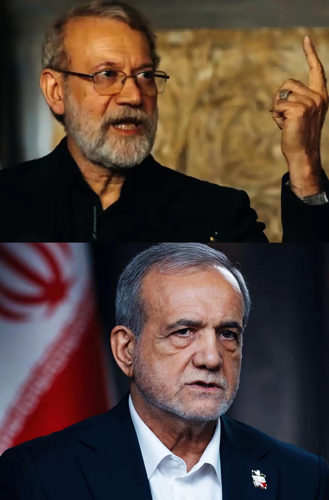 震撼对比！拉里贾尼和佩泽希齐扬，谁更有能力与魄力？
 
伊朗政坛两大核心人物，拉