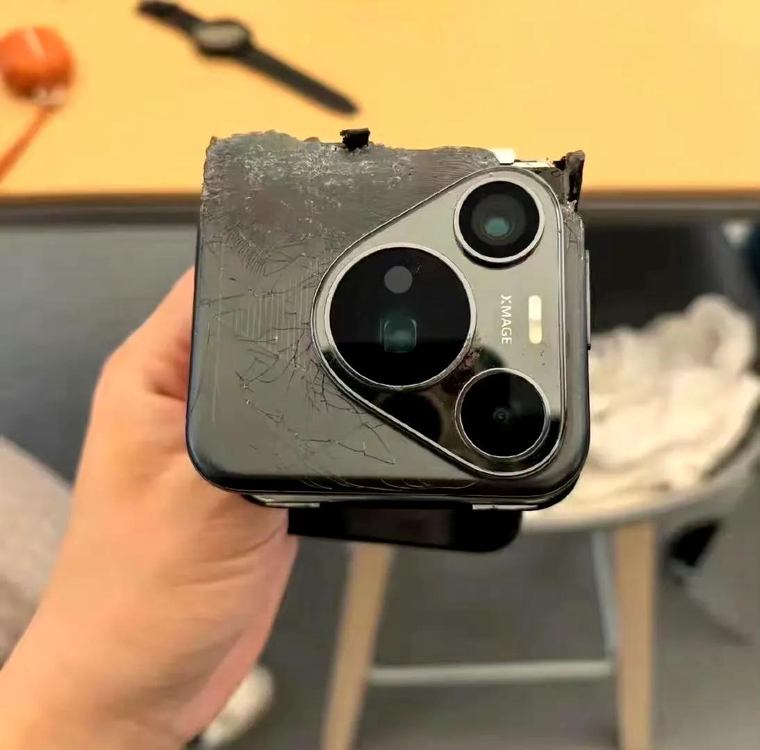 华为Pocket 70 Pro+，[允悲][允悲] ​​​这机子到底经历了什么？