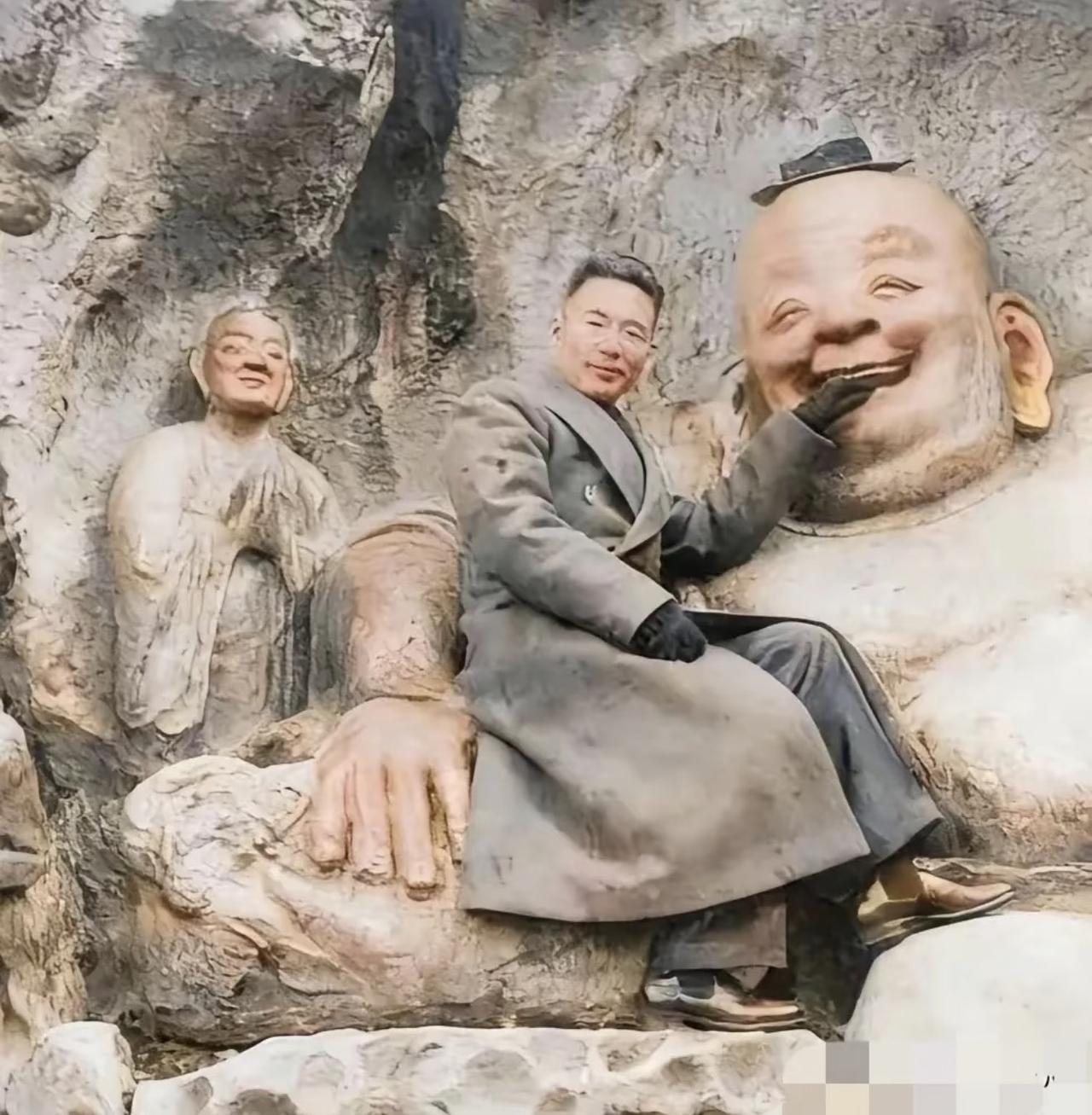 这张灵隐寺老照片最近被传得离谱，要么把人认错成其他民国将领，要么说拍于30年代胡