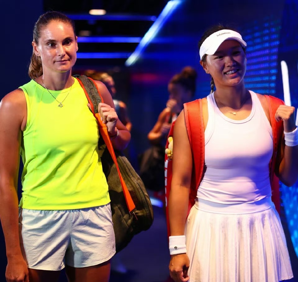【WTA500蒙特雷站女双捷报🏆】 在刚刚结束的女双首轮比赛中，中国选手郭涵煜