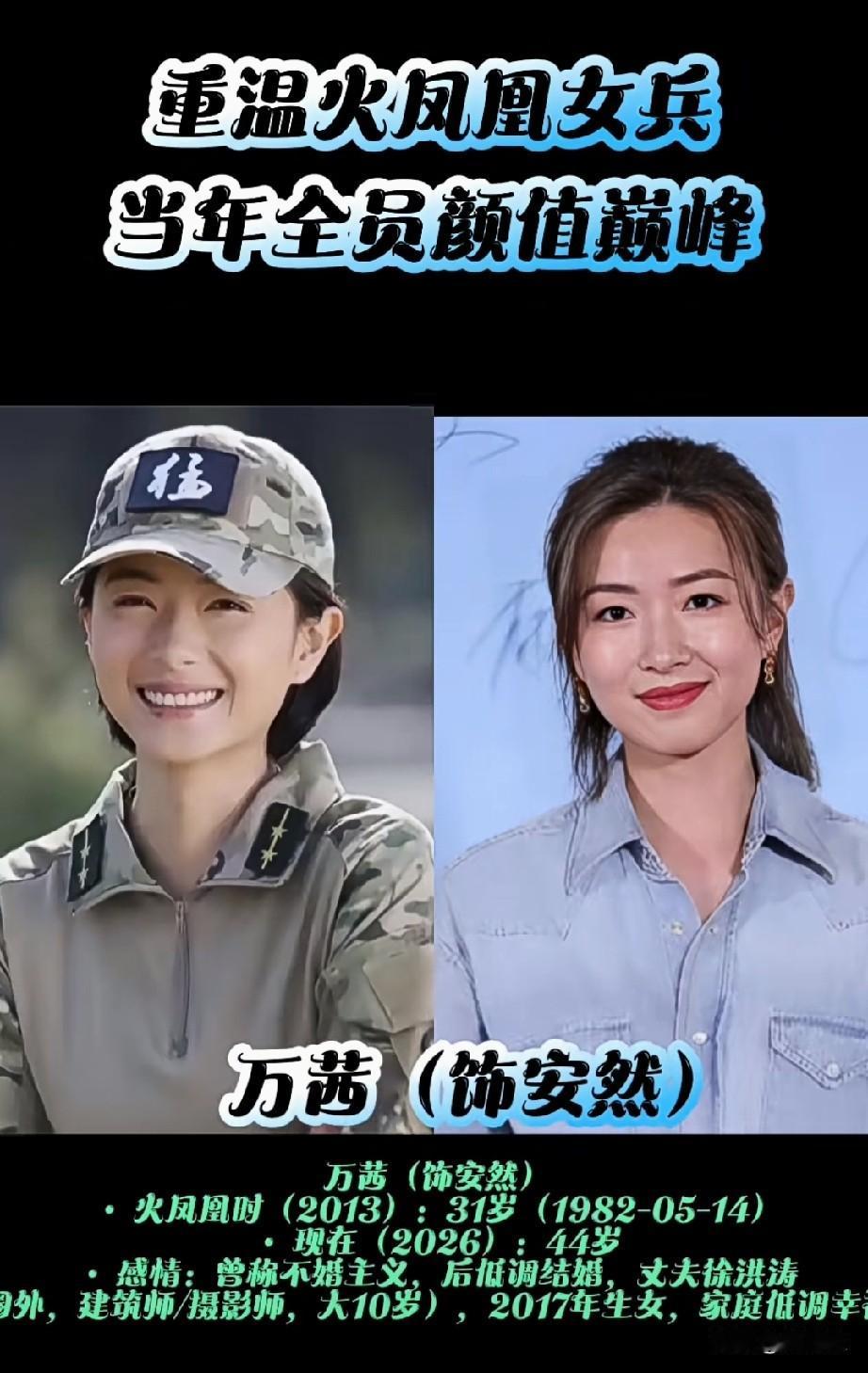 重温《火凤凰》主演演员今昔，哪位更胜一筹？