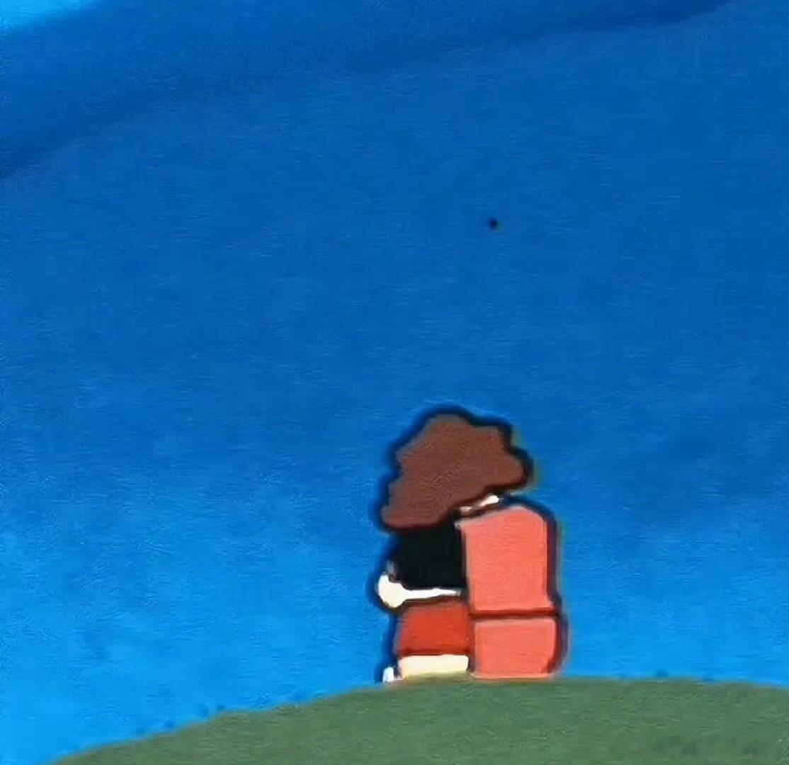 希望妈妈能陪我好久好久。 